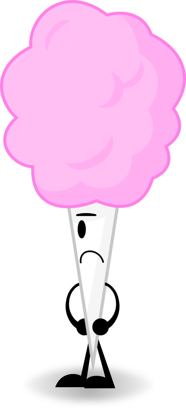 Transparent Clipart For Candy - Object Connects Cotton Candy - Png Download (642x1414), Png Download