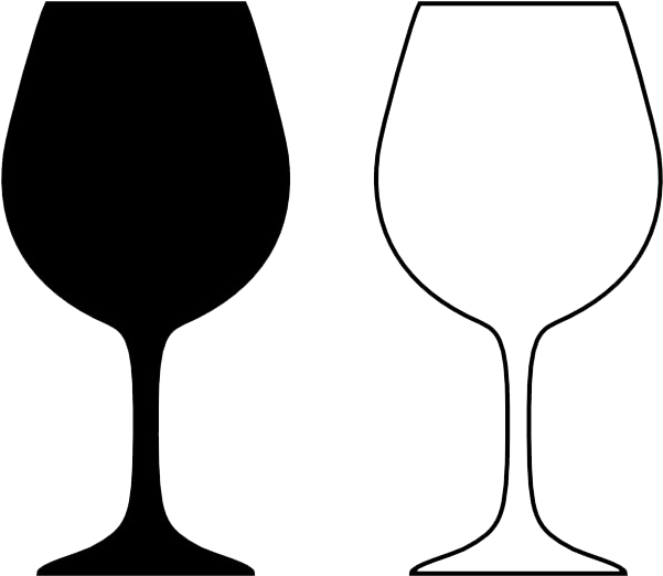 Wine Glass - Wine Glass Shape Clipart (920x601), Png Download