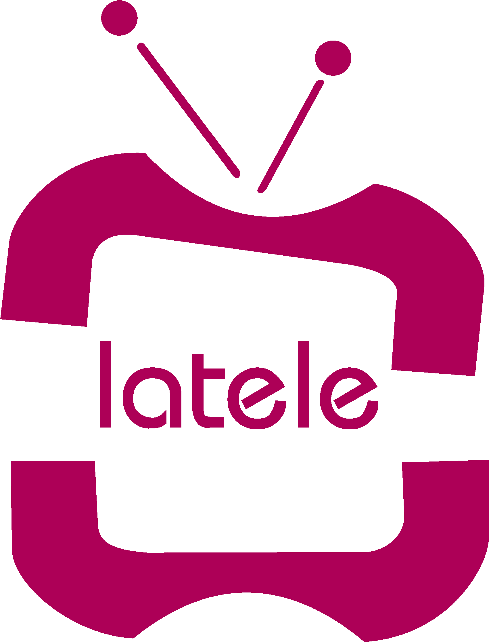 See Clipart La Tele - Latele - Png Download (1722x2258), Png Download