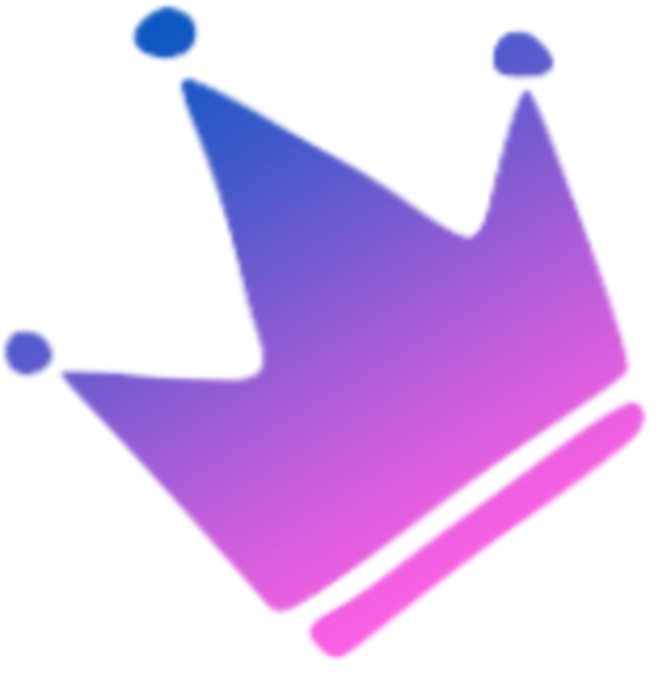 #crown #clipart #purple #hotpink - Crown Purple Clipart - Png Download (2289x2289), Png Download