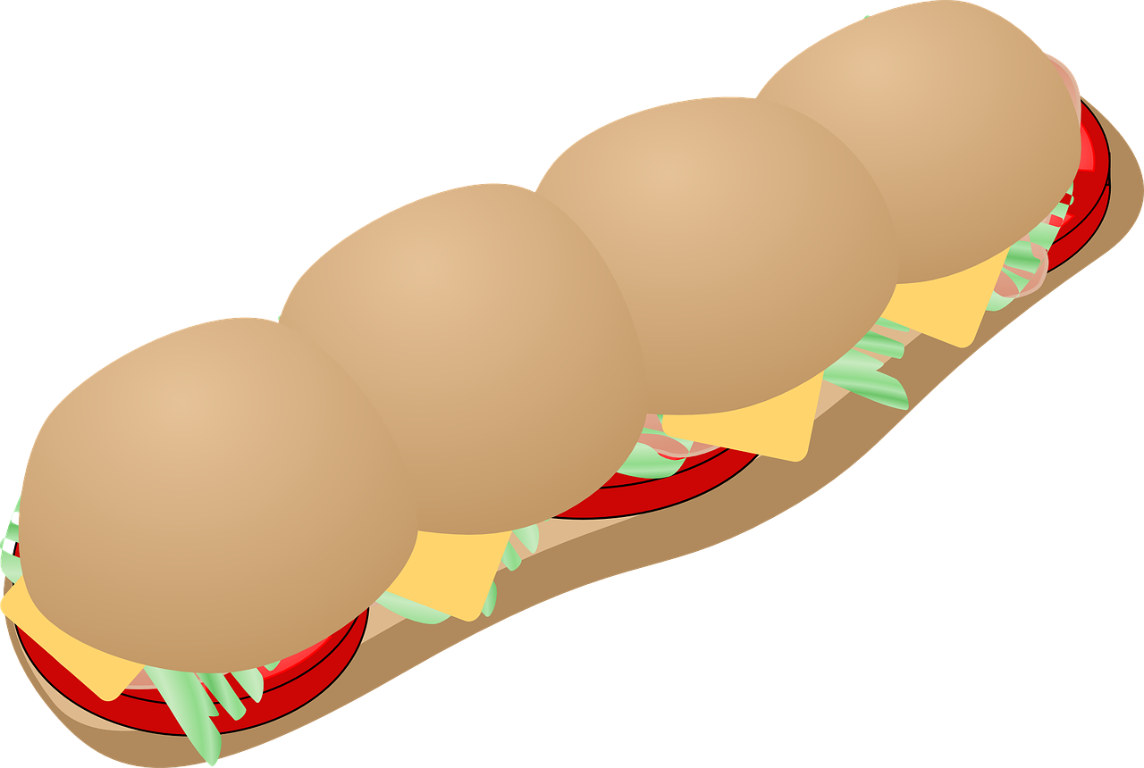 Sandwich Clip Art - Png Download (1280x860), Png Download