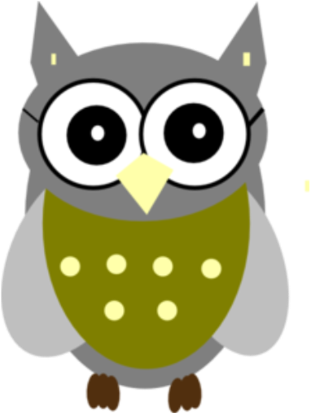 Owl Md Free Images - Owl Pink And Yellow Clipart (600x600), Png Download