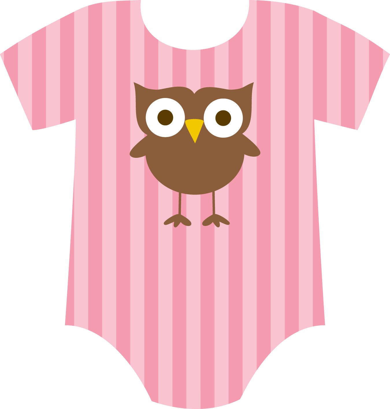 Baby Onesies Clipart - Onesie Clipart - Png Download (1350x1415), Png Download