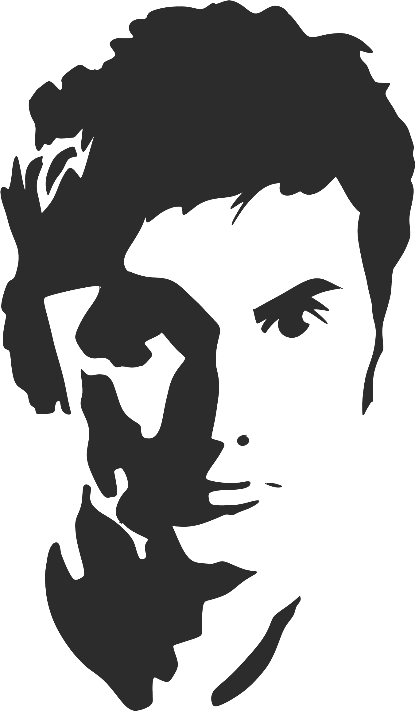 David Tennant Tenth Doctor Doctor Who Silhouette Stencil - Free David Tennant Doctor Who Silhouette Clipart (3413x2560), Png Download