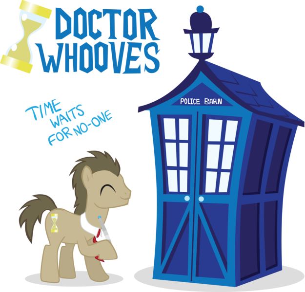 Who Clipart - Tardis Mlp - Png Download (625x600), Png Download