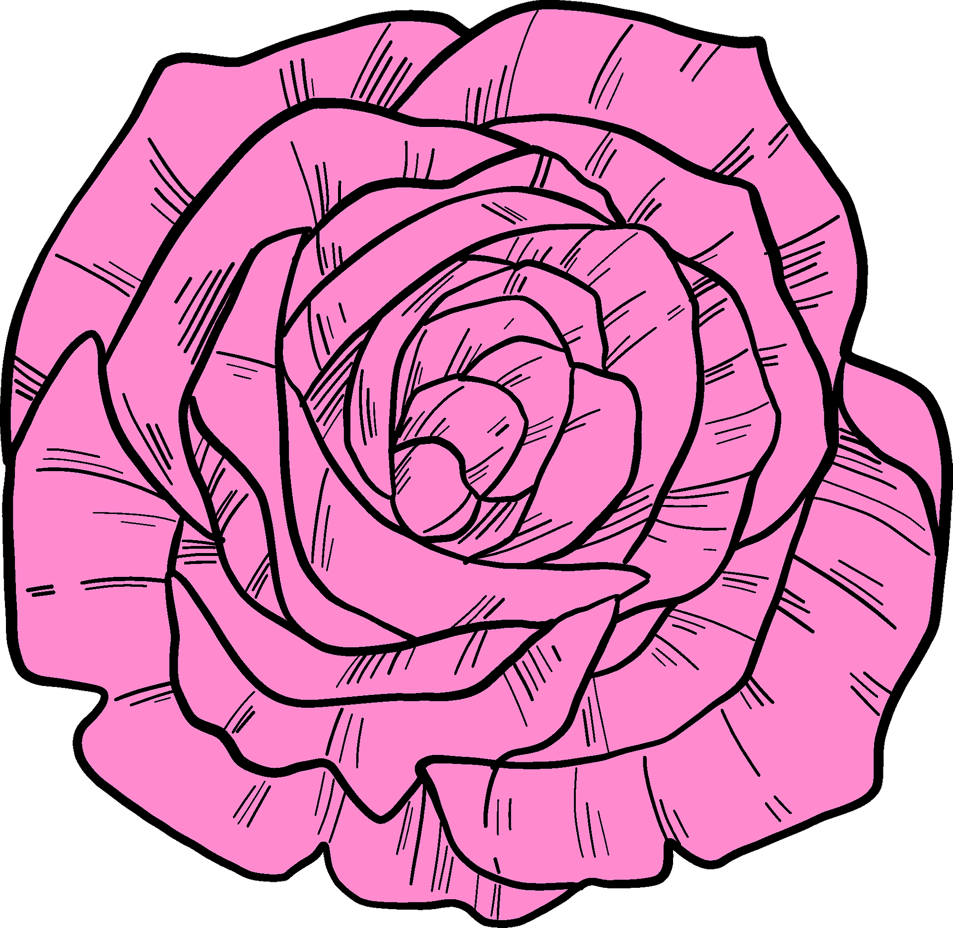 Hybrid Tea Rose Clipart (1920x1871), Png Download