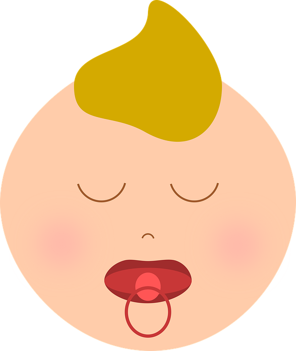 เด็ก ทารก นอน Png Clipart (608x720), Png Download