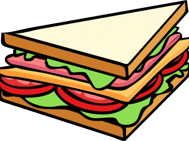 Transparent Clubhouse Clipart - Sandwich Clipart - Png Download (640x480), Png Download