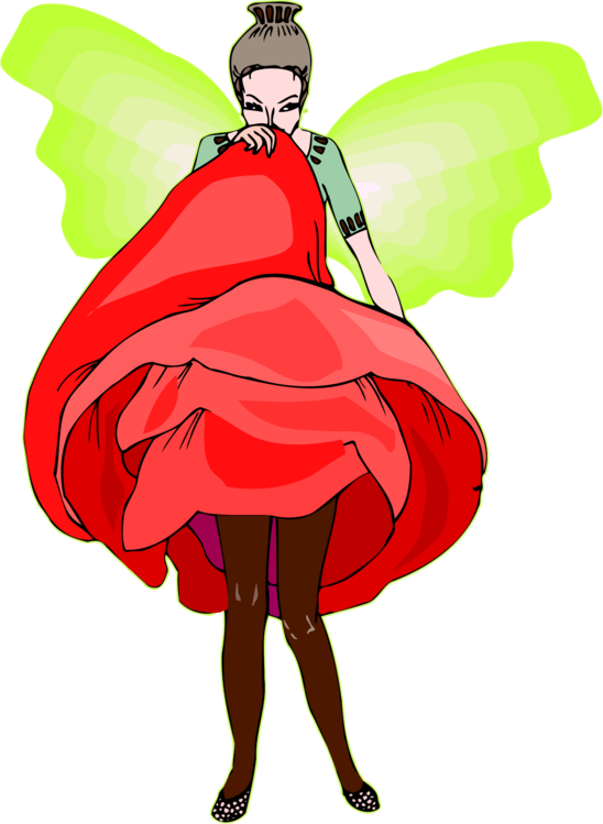 Plant,flower,art - Fairy Clipart (548x749), Png Download