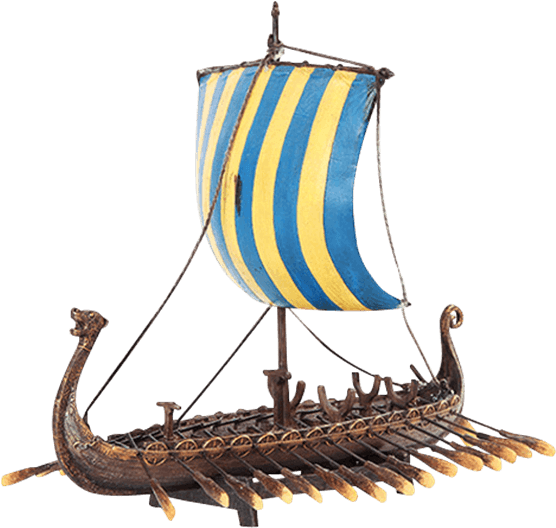 Viking Ship Png - Model Viking Ship For Sale Clipart (555x555), Png Download
