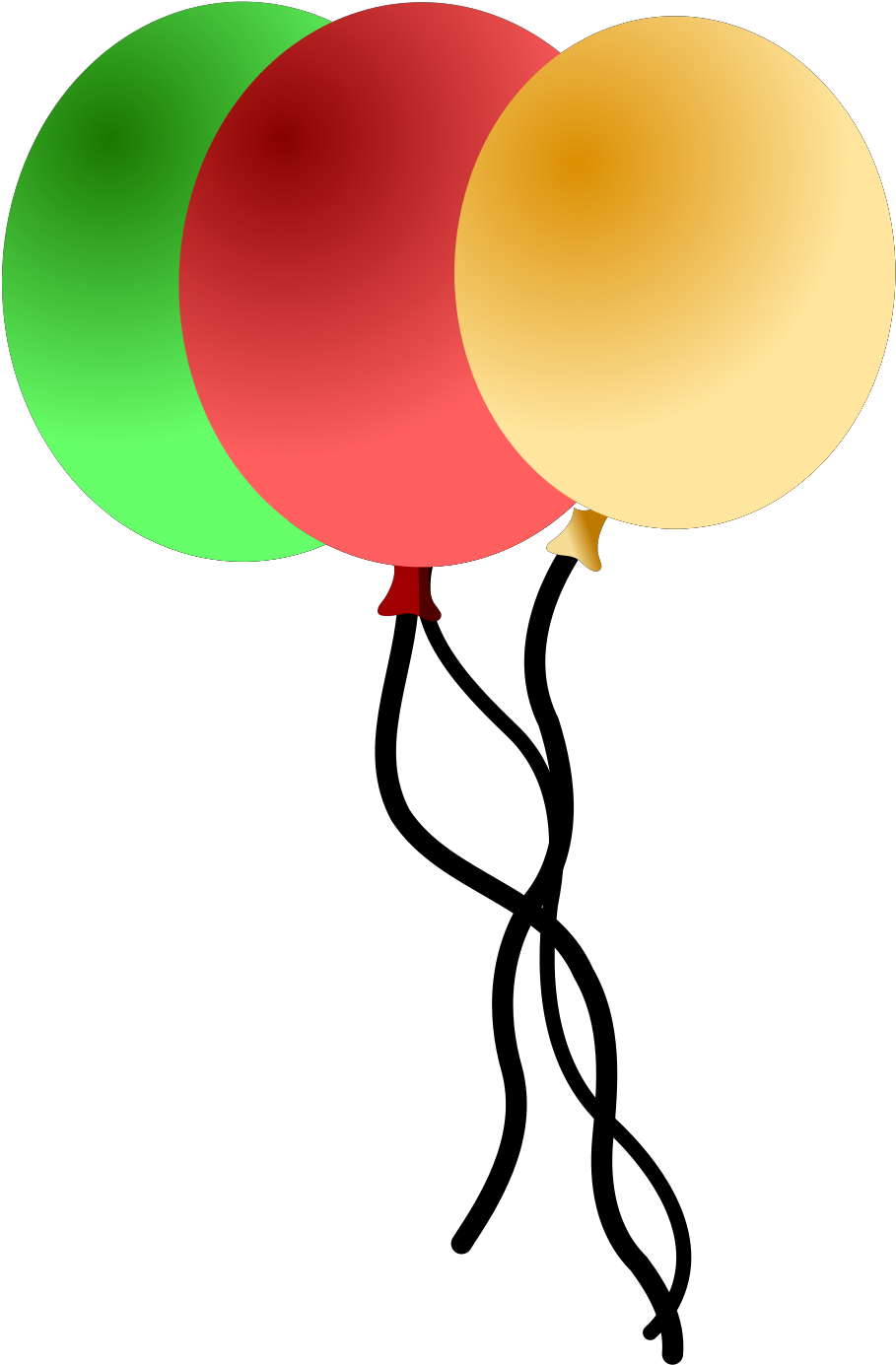 3 Blue Balloons Svg Clip Arts - Helium Facts For Kids - Png Download (1024x1024), Png Download