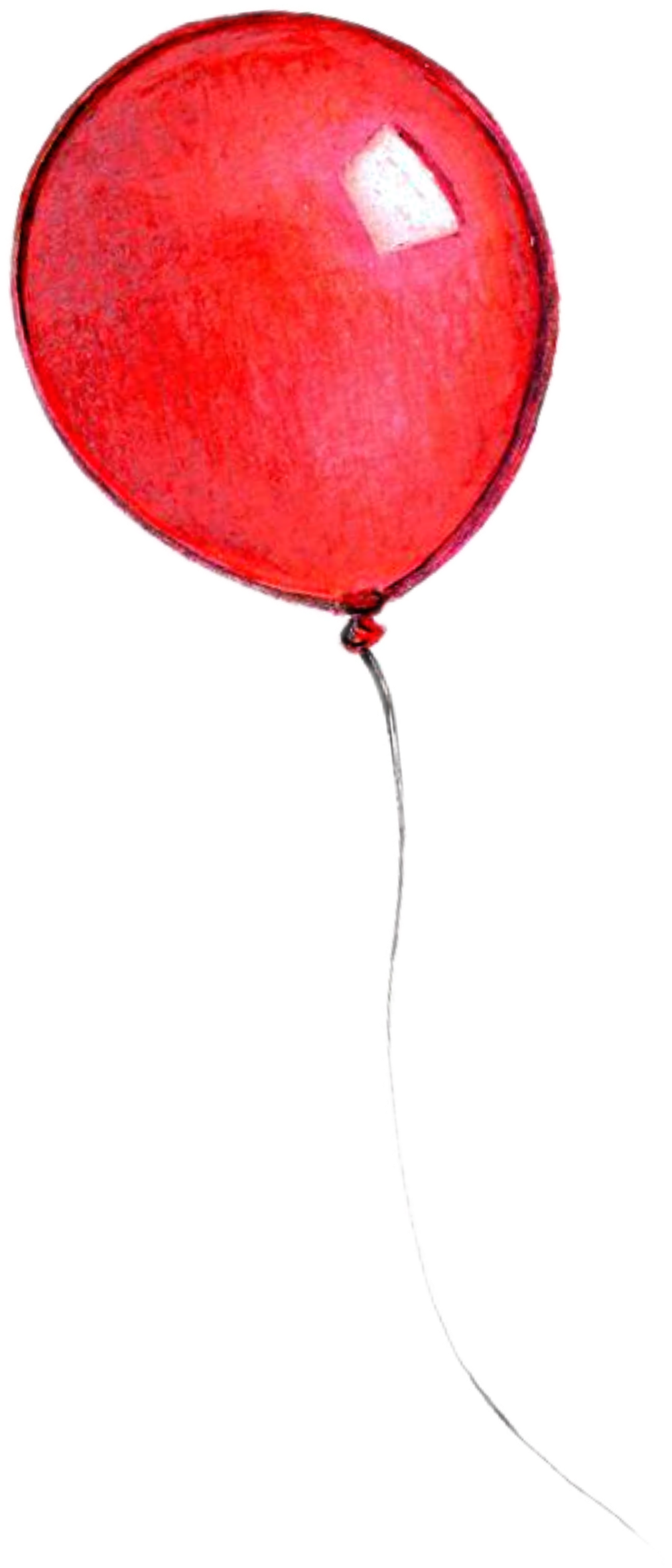 #itthemovie #redballoon - Balloon Clipart (2896x2896), Png Download
