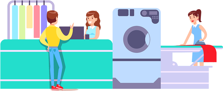 Free Pick Up Delivery Laundry Clipart (1000x500), Png Download