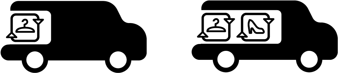 Dry Cleaning Delivery Van Clipart - Png Download (1200x308), Png Download