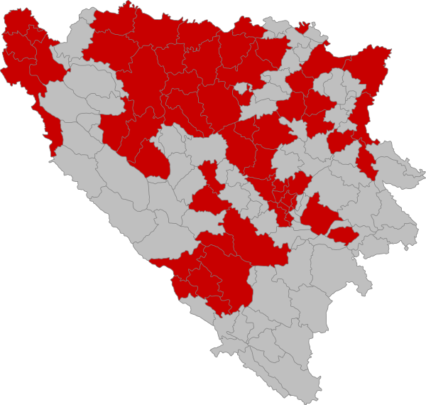 Karta Bih Clipart (600x570), Png Download