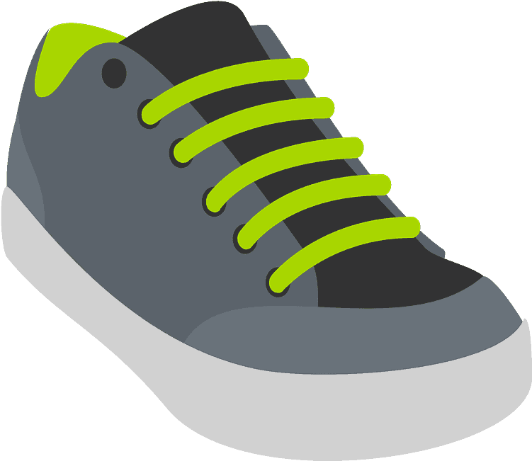 Running Shoe Emoji Clipart - Discord Shoe Emoji - Png Download (800x800), Png Download