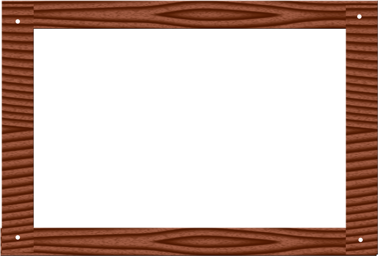 Papers And Borders Lovely Bears Clip Art - Picture Frame - Png Download (1600x1105), Png Download