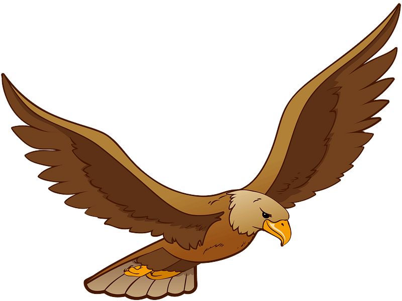 Eagle Clipart - Png Download (690x518), Png Download
