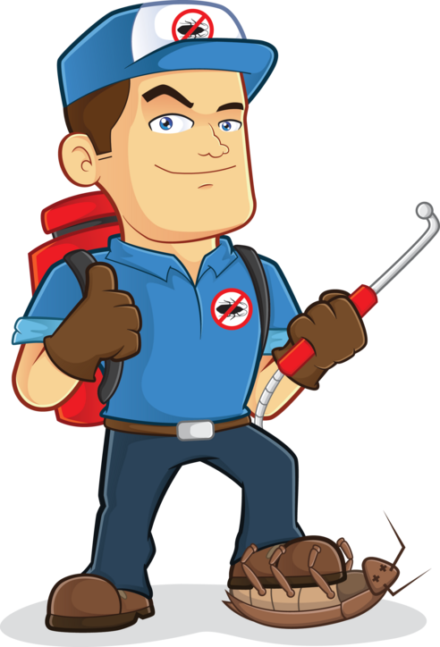 Controlling Money Clipart Clip Royalty Free Download - Clip Art Pest Control - Png Download (492x724), Png Download