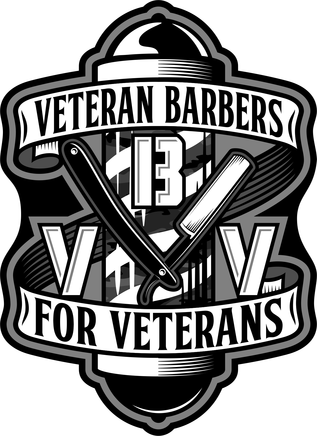 Transparent Veterans Day Black And White Clipart - Png Download (1308x1801), Png Download