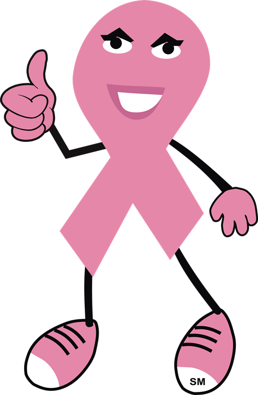 Breast Cancer Patient Thumbs Up Clipart (502x768), Png Download