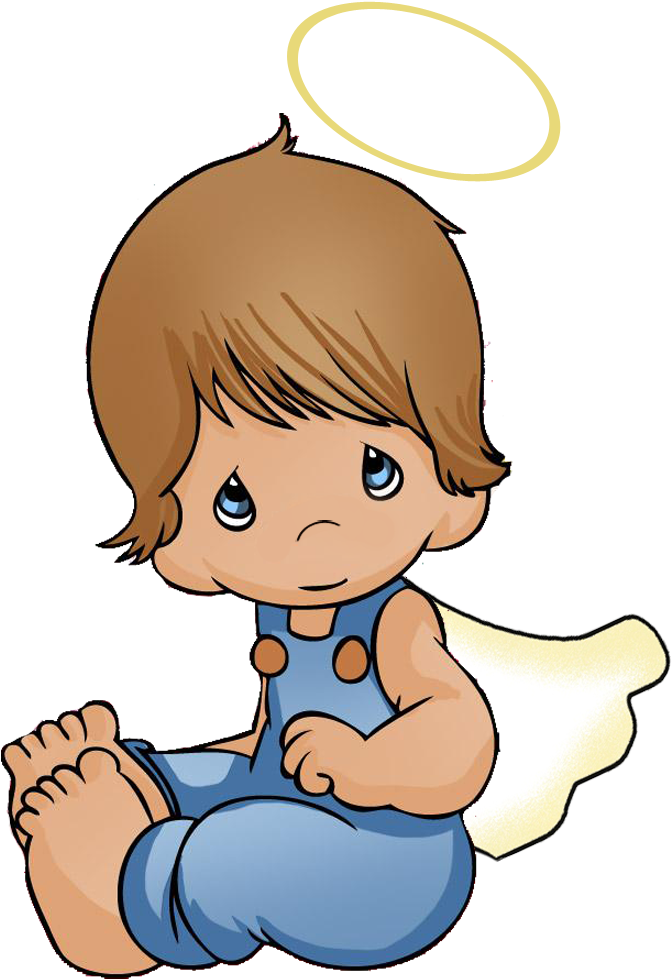 Clipart Precious Moments Angels - Png Download (1100x1100), Png Download