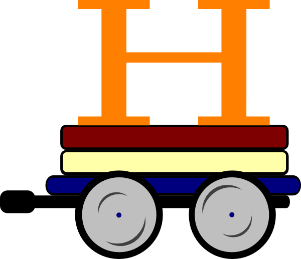 Toot Toot Train Carriage Clip Art At Clker - Clip Art - Png Download (600x517), Png Download