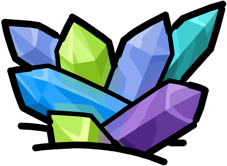 Crystal Cave Club Penguin Wiki Fandom Powered By Wikia - Club Penguin Crystal Clipart (907x667), Png Download