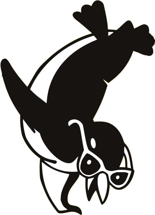 2018 Penguin Invite - Park Avenue Gymnastics Clipart (638x758), Png Download