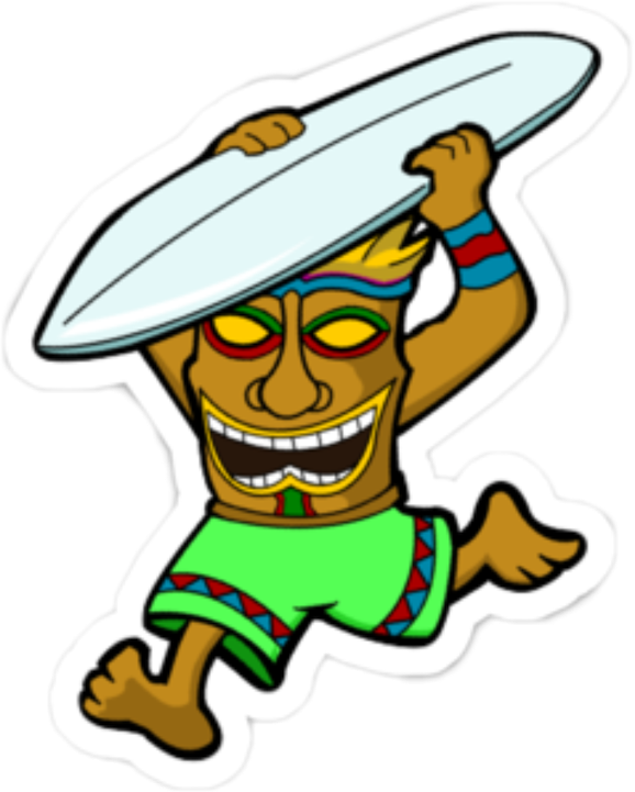 To Rent From Us, Pick A Date, Pick An Inflatable, Reserve - Tiki Man Clipart (578x721), Png Download