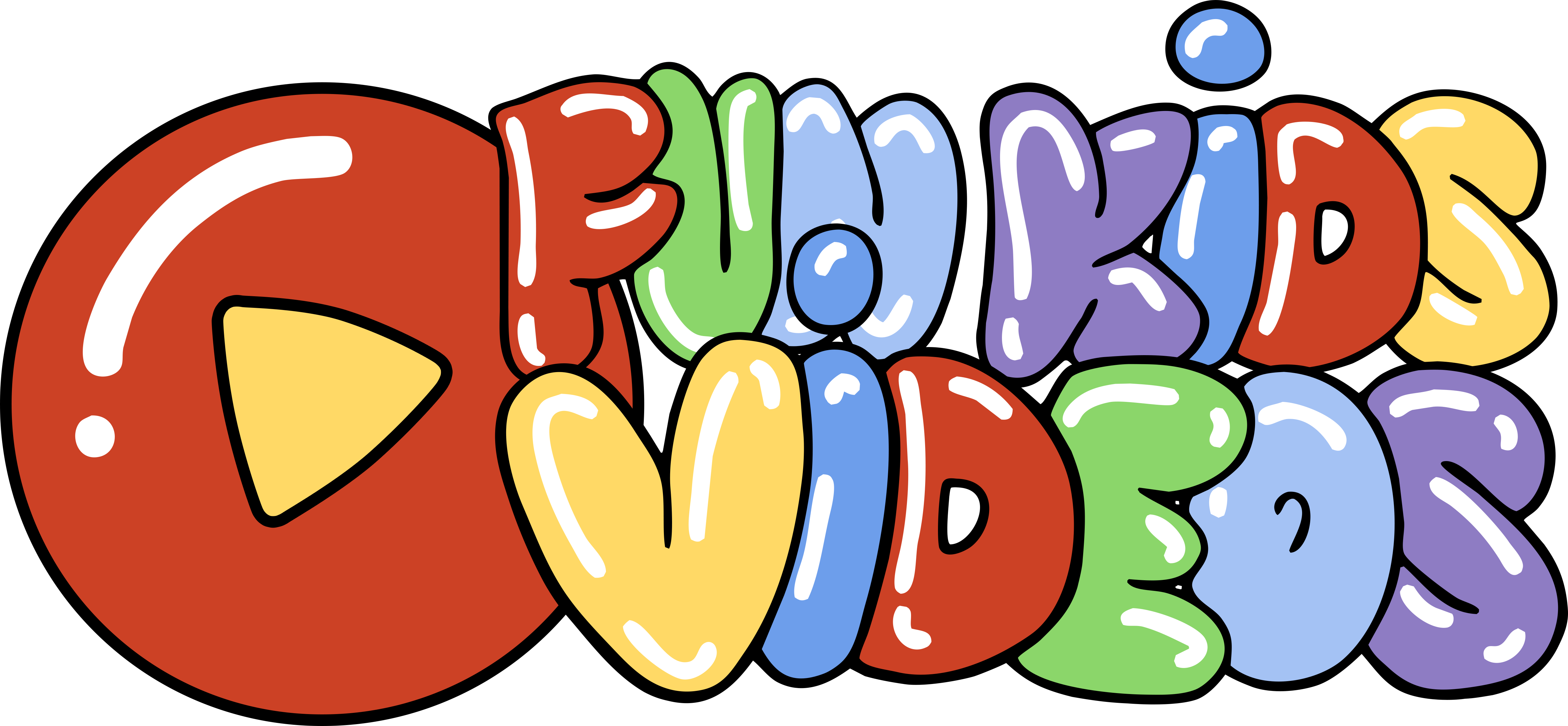 Fun Kids Videos - Toy Clipart (5000x2316), Png Download