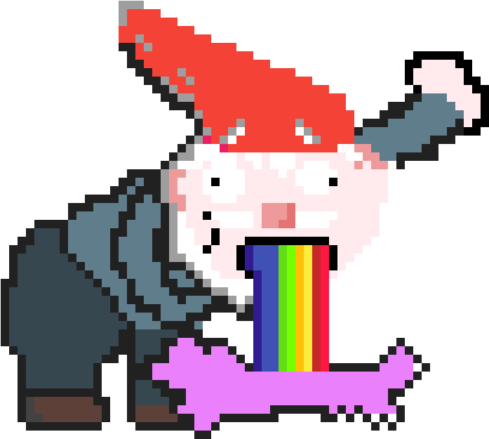 Gravity Vomit - Cartoon Clipart (1200x1200), Png Download