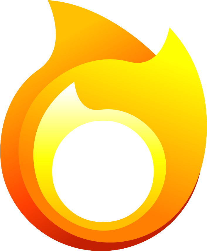 Flame - Circle Clipart (863x878), Png Download