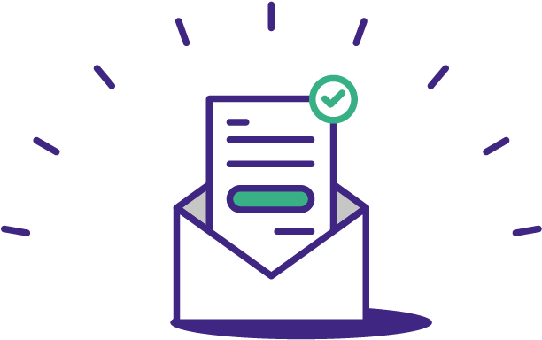 Email Confirmation Vector Illustrator Minimal Simple Clipart Full Size Clipart 552788 Pinclipart