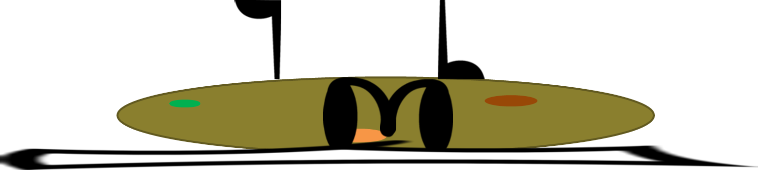 Puke Puddle - Vomiting Clipart (1536x345), Png Download