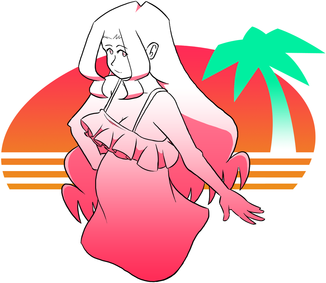 Lcomart Vaporgrace Graciewave Whatever, It Looks Good - Cartoon Clipart (1200x1051), Png Download