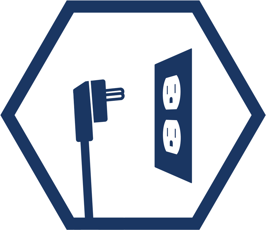 How Do I Power A Wireless Security Camera - Hexagono Negro Png Clipart (1003x882), Png Download