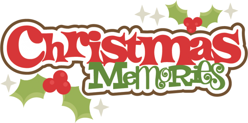 Tanya's Christmas Memories - Christmas Memories Clipart (800x396), Png Download