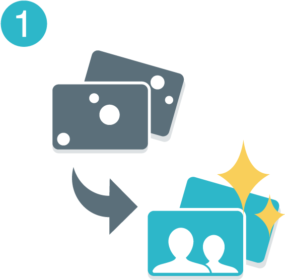 Clean Photos - The Memory Project Clipart (622x622), Png Download