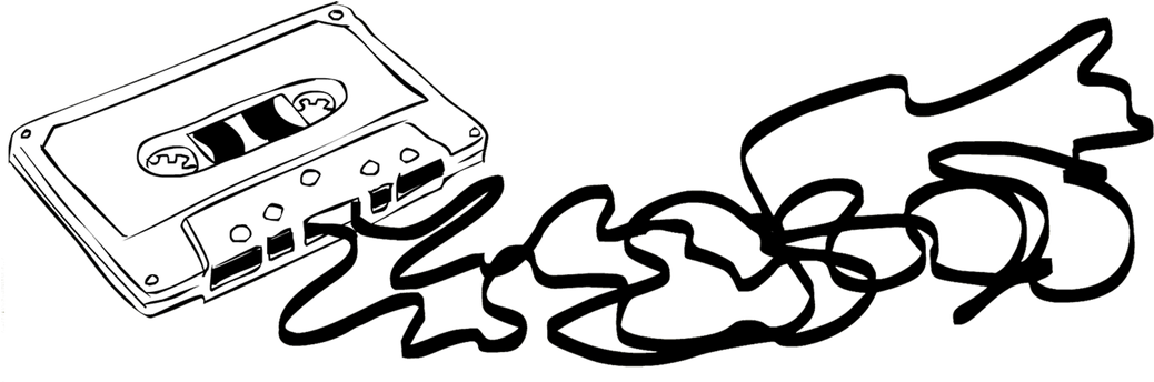 Tape-spool@2x - Museum Clipart (1400x475), Png Download