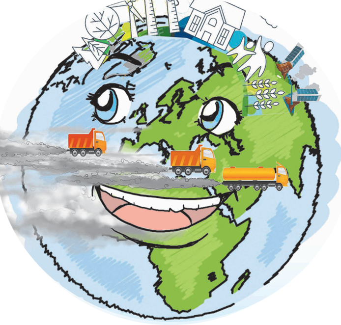 Sleek & Beautiful - Earth Clipart (694x662), Png Download