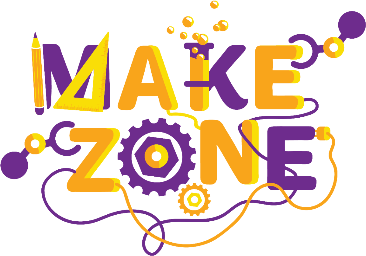 Join Us At The Make Zone - Logo Clipart (1280x901), Png Download