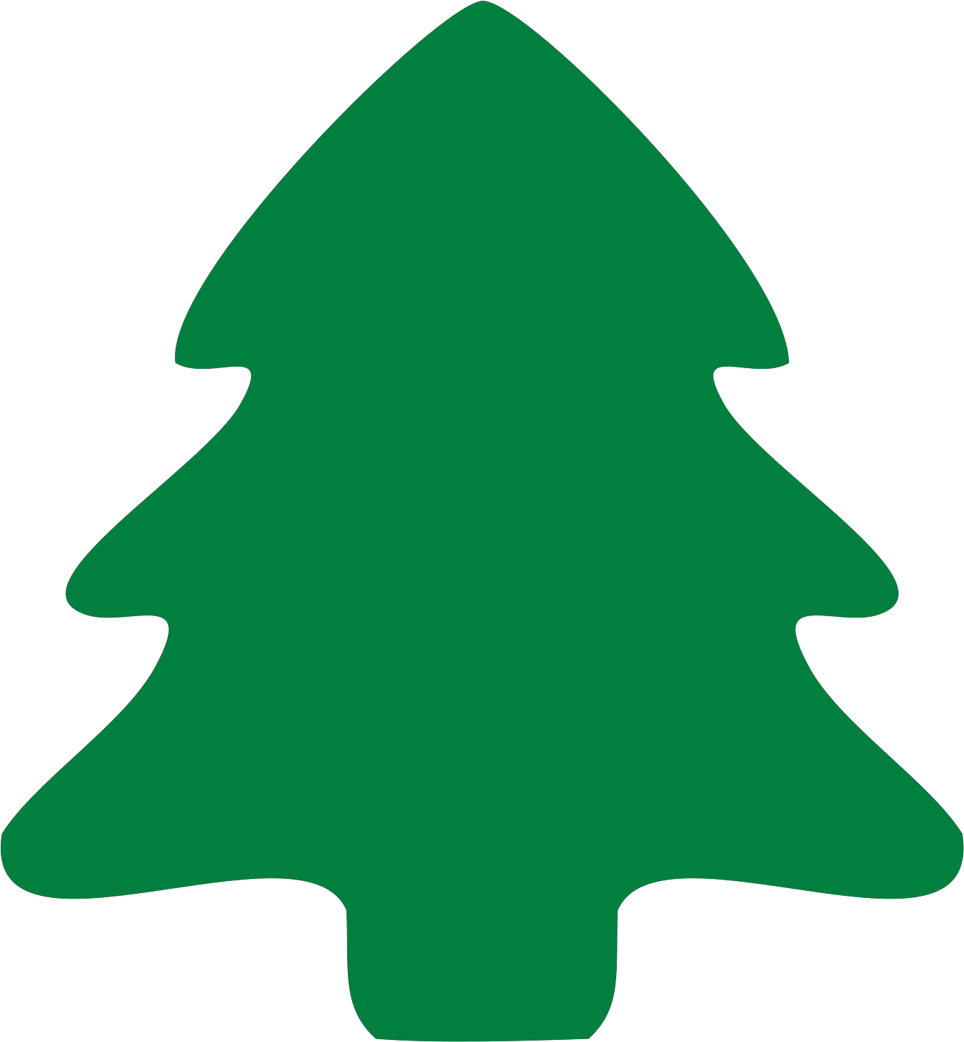 Clip Art - Christmas Tree Clipart Hd - Png Download (1184x1280), Png Download