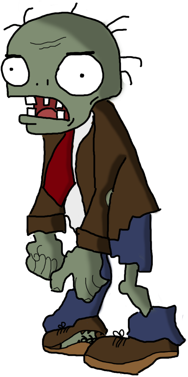 Love The Fun Zombies Of Plants Vs - Plants Vs Zombies Png Clipart (693x1280), Png Download