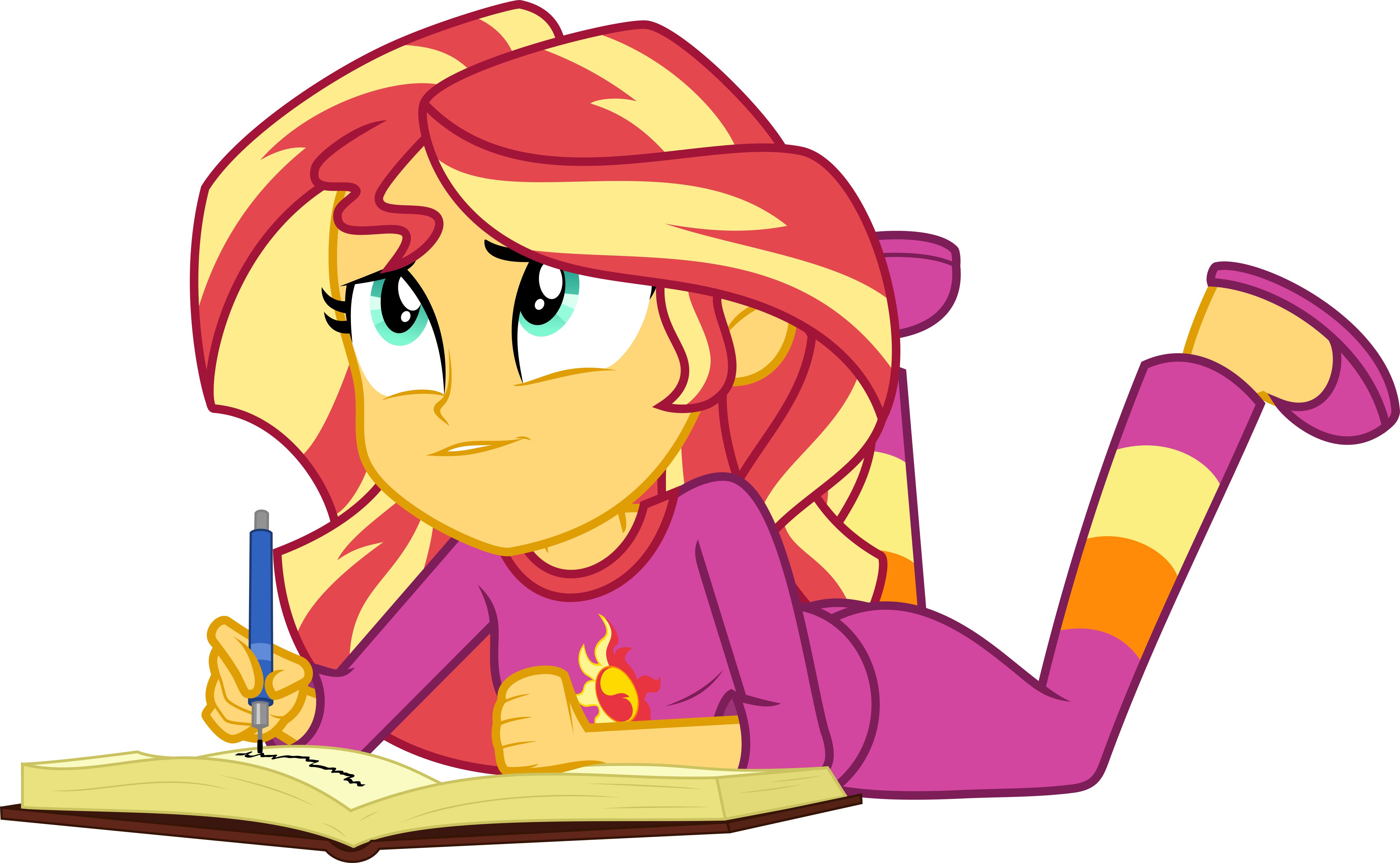 Absurd Res, Artist - Sunset Shimmer Forget Friendship Clipart (1280x789), Png Download