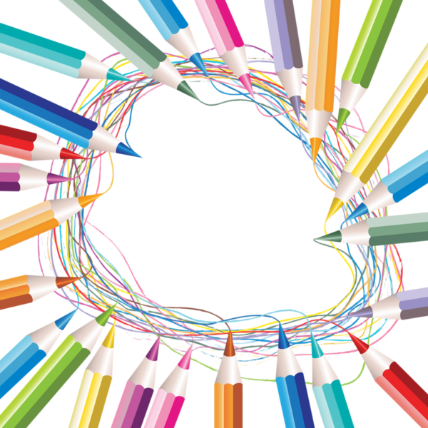 Border Templates - Frame School Png Clipart (600x600), Png Download