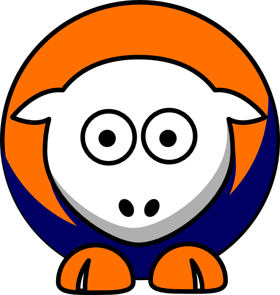 Sheep Bucknell Bison Clipart (564x594), Png Download