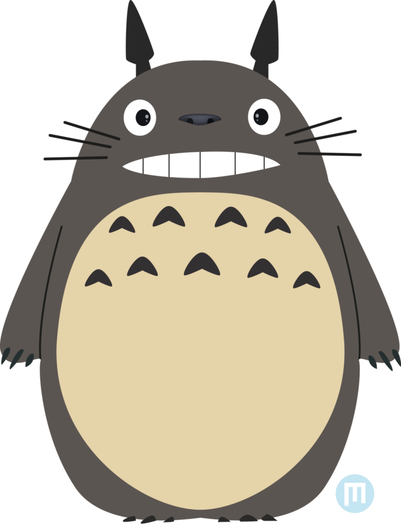 Report Abuse - Neighbor Totoro Totoro Png Clipart (781x1019), Png Download