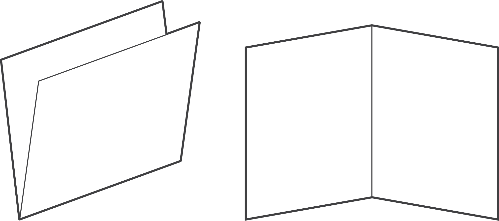 Zip File Includes Templates In Eps, Ai, Pdf, Idml And - Line Art Clipart (2012x892), Png Download