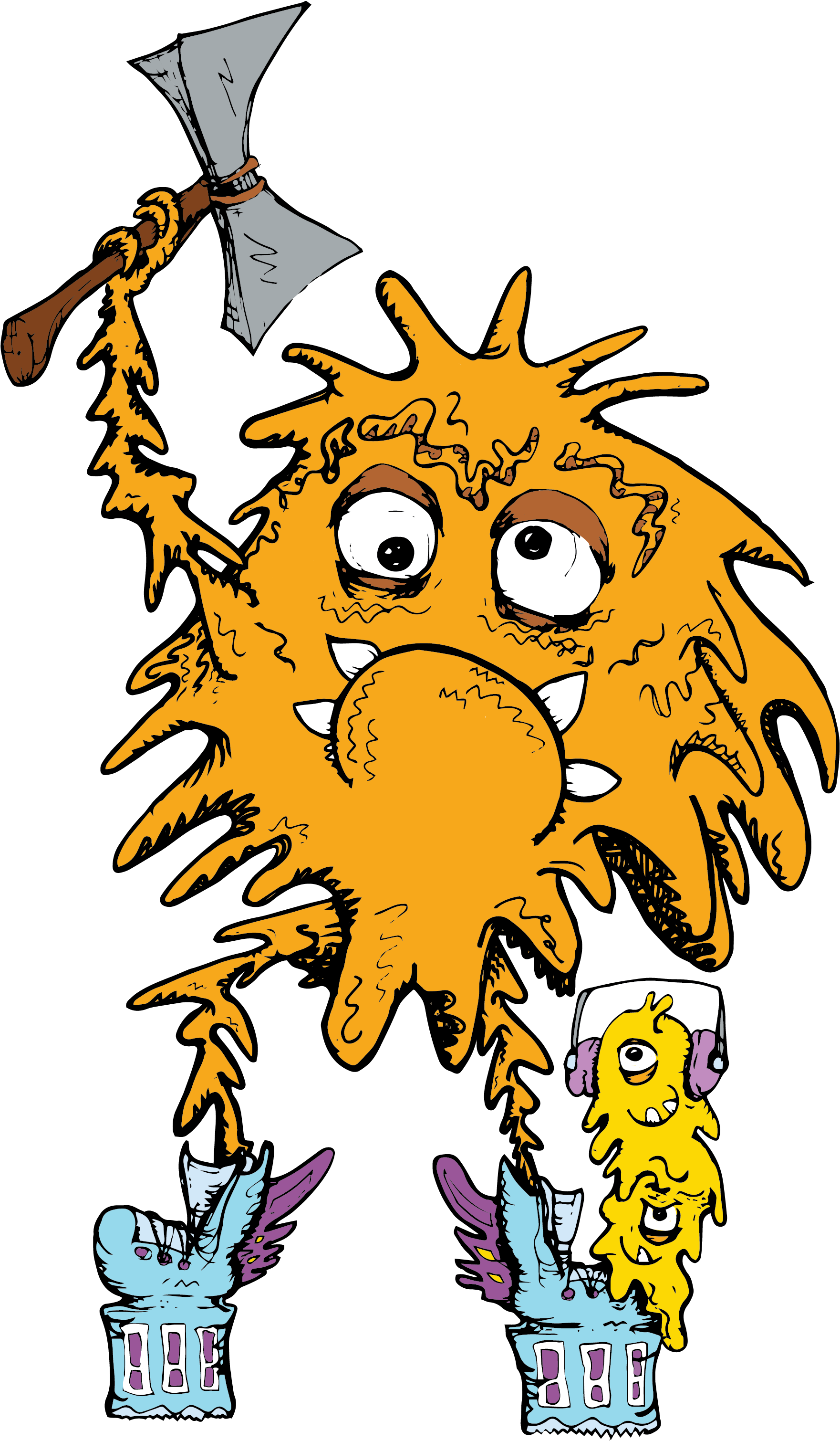 Work In Progress - Cartoon Clipart (2775x3675), Png Download